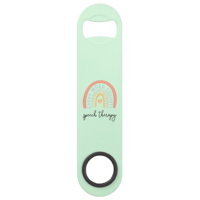 Speech Therapy II - Every Word Counts Bar Key (Front)