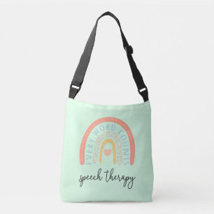 Speech Therapy II - Every Word Counts Crossbody Bag