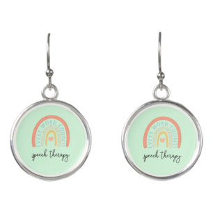 Speech Therapy II - Every Word Counts Earrings