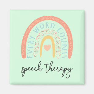 Speech Therapy II - Every Word Counts Magnet