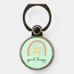 Speech Therapy II - Every Word Counts Phone Ring Stand
