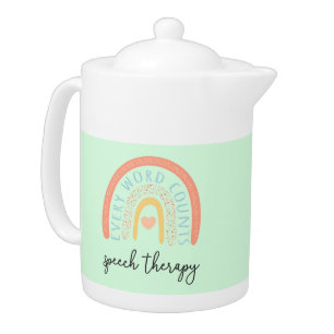 Speech Therapy II - Every Word Counts Teapot