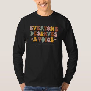 Speech Therapy Speech Language Pathologist SLP Tea T-Shirt