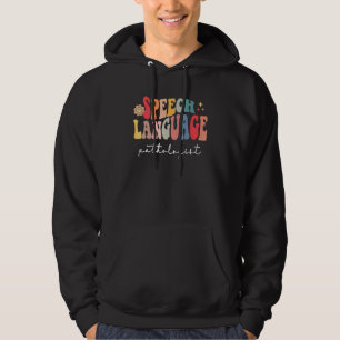 Speech Therapy Speech Language Pathologist Therapi Hoodie