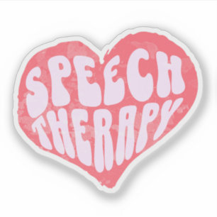 Speech Therapy Speech Language Therapist Sticker
