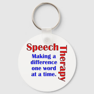 Speech Thereapy Keychain