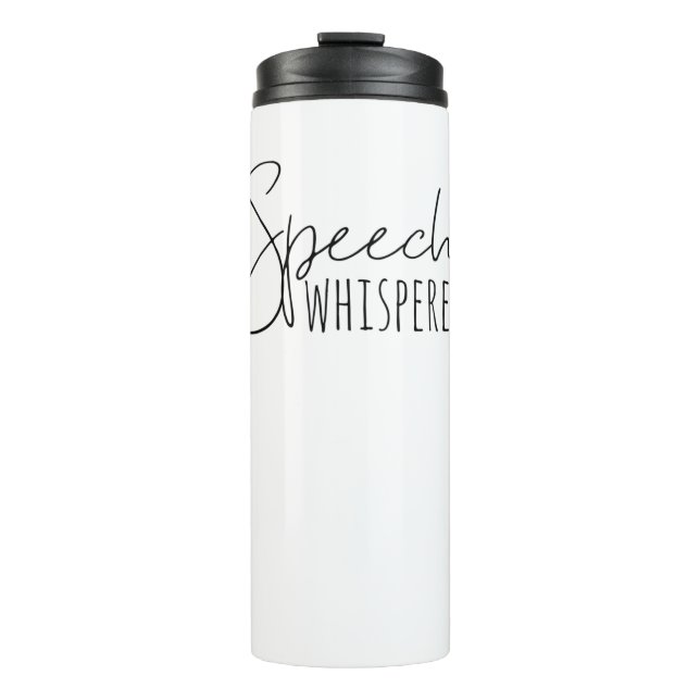 Speech Whisperer Thermal Tumbler (Front)