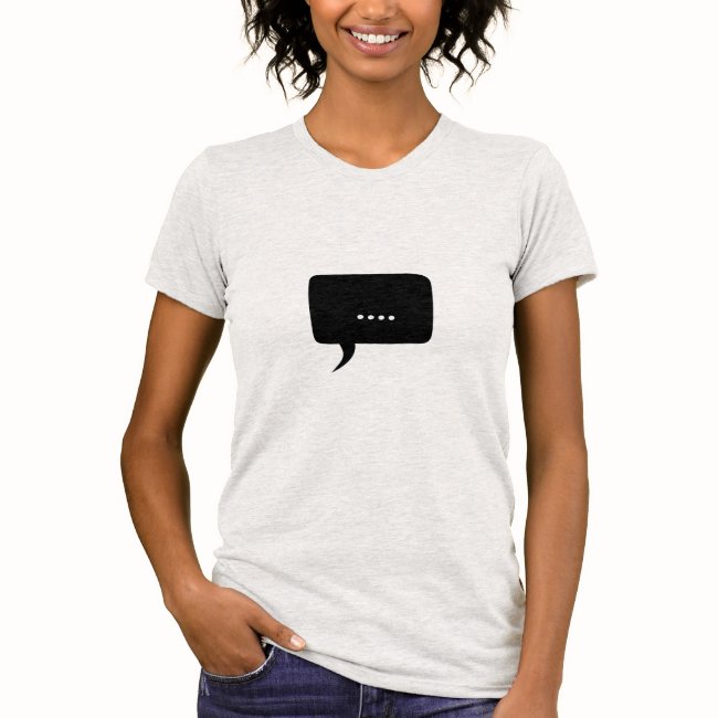 Speechless ! Funny Women's T-Shirt
