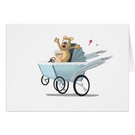 Speed Baby Cards (Front Horizontal)