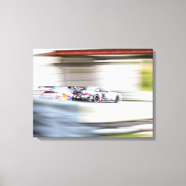 Speed Blur Canvas Print (Front)