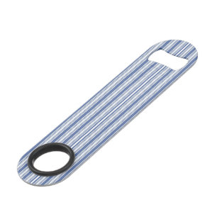 Speed Bottle Opener Blue & White Stripe