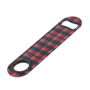 Speed Bottle Opener Classic Red & Blue Plaid