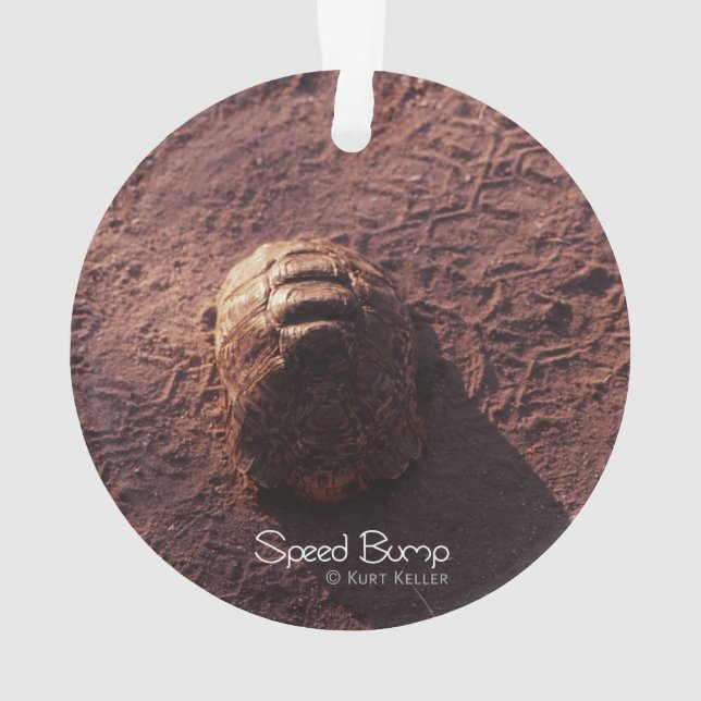 Speed Bump Ornament (Back)