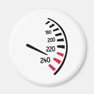 Speed car magnet
