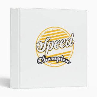 Speed Champion 3 Ring Binder