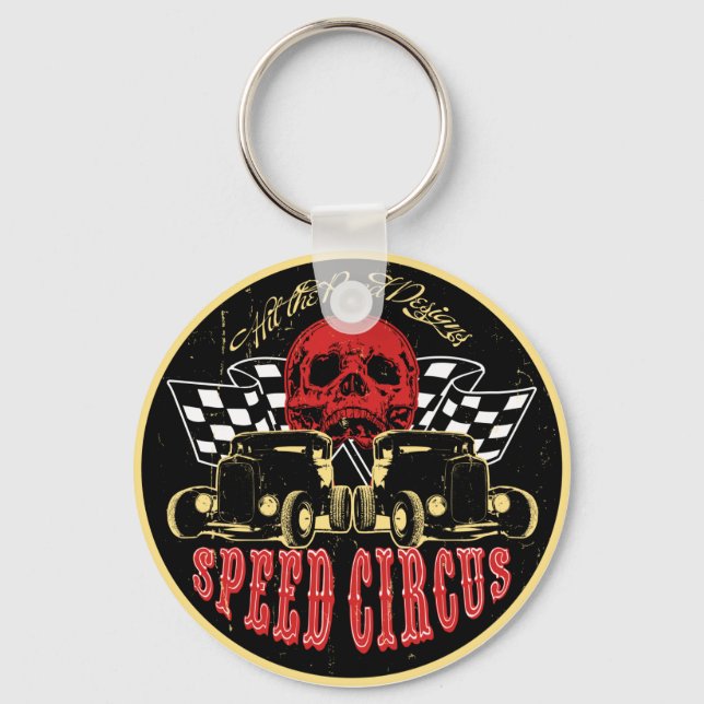 Speed Circus Keychain (Front)