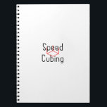 Speed Cubing Algorithm Speed Cube Buster Notebook<br><div class="desc">Cube master design perfect as a motivational gift, birthday gift or a present for Christmas. Also makes the perfect gift for math nerds, geeks and illusionists. Grab this inspirational design for men, women, guys or girls who love speedcubing. Show that you are a math student, artist, or a puzzle maker...</div>