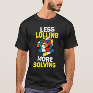 Speed Cubing Puzzle Cuber Cube Kids T-Shirt