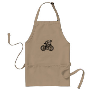 speed cyclist adult apron