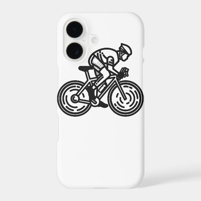 speed cyclist iphone case (Back)