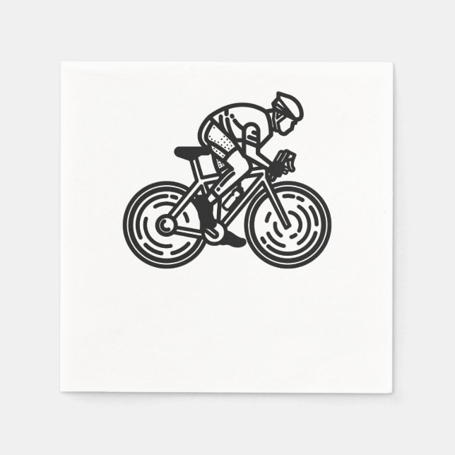 speed cyclist napkins (Front)