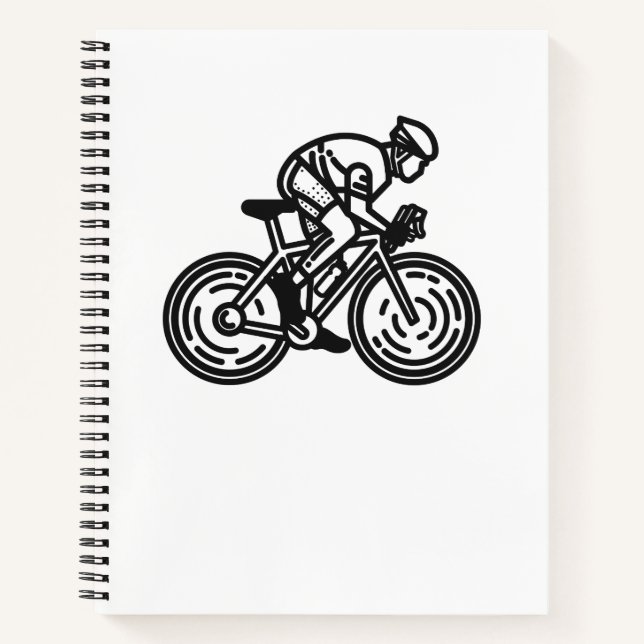 speed cyclist notebook (Front)