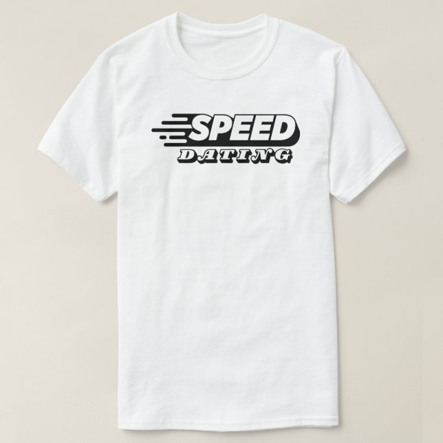 Speed Dating T-shirt - Love at speed (Design Front)