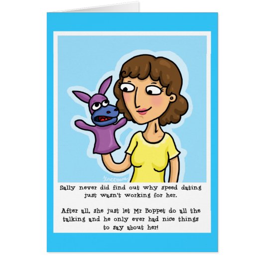 Speed Dating with Puppet Cards (Front)
