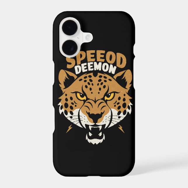 Speed Demon Iphone Case (Back)