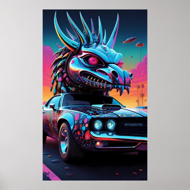 Speed Demon - Ken Gage Art Poster (Front)