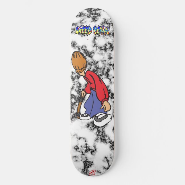 Speed Demon Kid Skateboard Deck (Front)