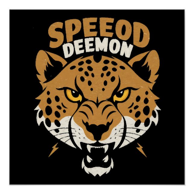 Speed Demon Poster (Front)