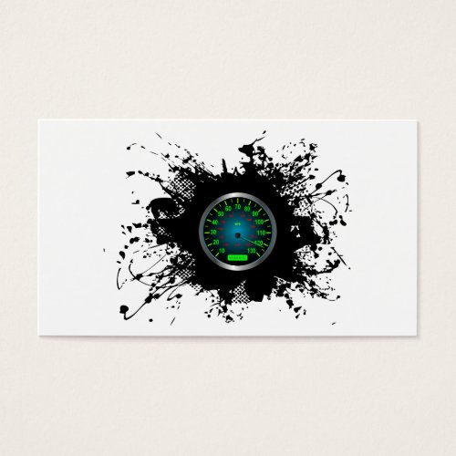 Speed Emblem Urban Style 5 Business Card Template