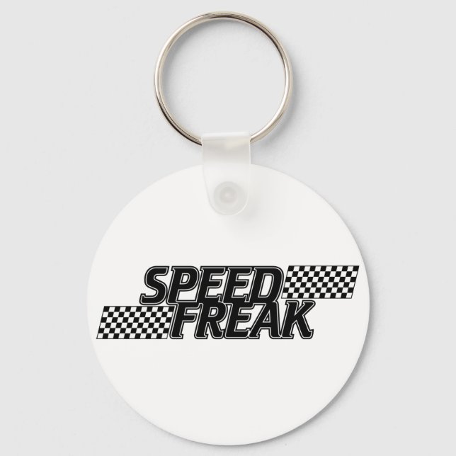 Speed Freak Keychain (Front)