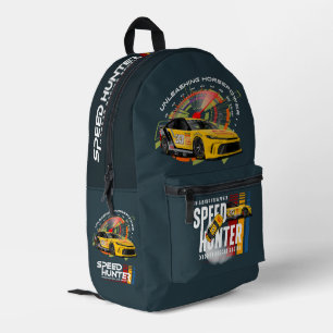 Speed Hunter (Dark Mode)    Printed Backpack