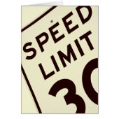 SPEED LIMIT 30 (Front)