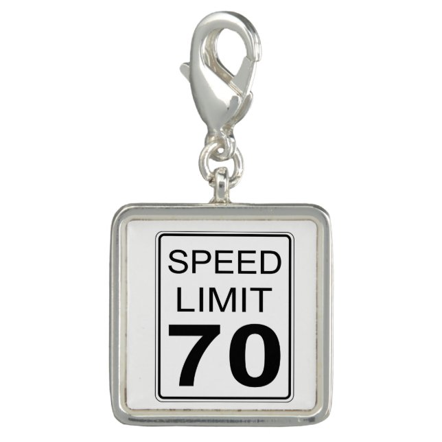 Speed Limit Charm (Front)