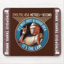 Speed Limit (Metres per Second) Mouse Pad