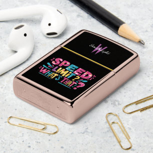 Speed Limit? What's That? Zippo Lighter