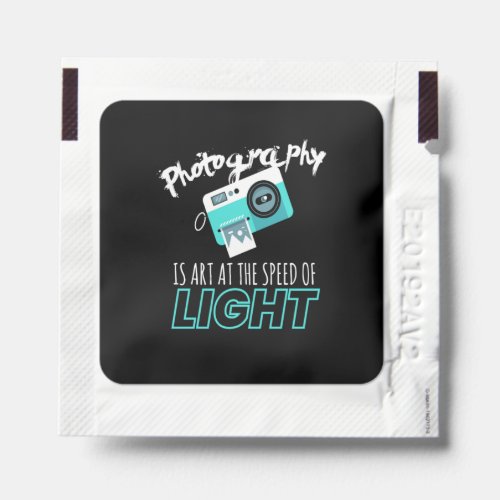 Speed Of Light Camera Photography Photo Hand Sanitizer Packet