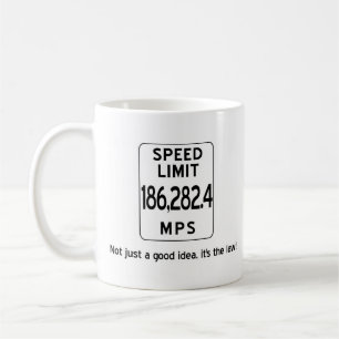 Speed of light mug