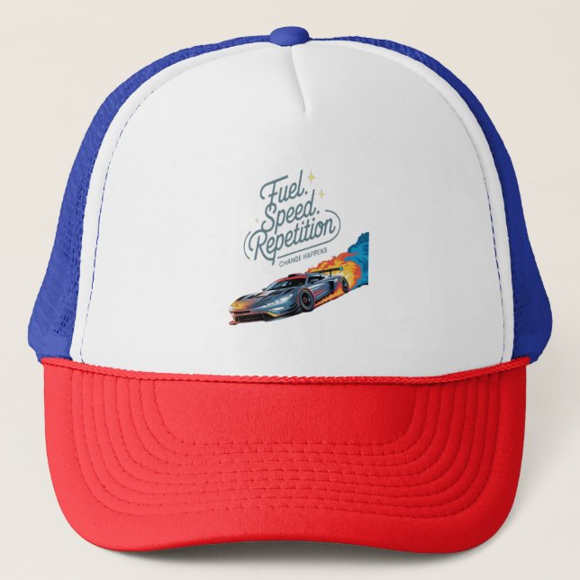 Speed Power Trucker Hat (Front)