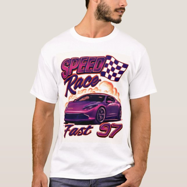 Speed race fast 97  T-Shirt (Front)