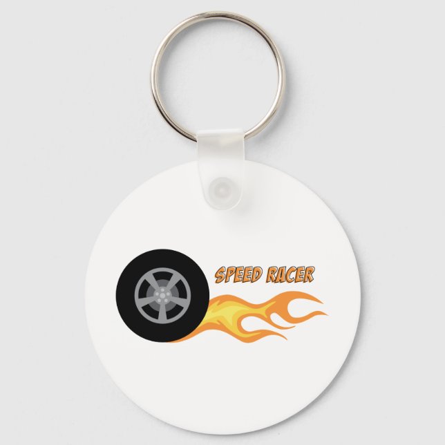 Speed Racer Keychain (Front)