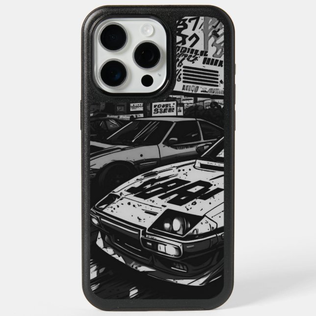 "Speed Racer Phone Case" iPhone 15 Pro Max Case (Back)