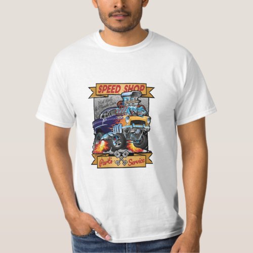 Speed Shop Hot Rod Muscle T_Shirt