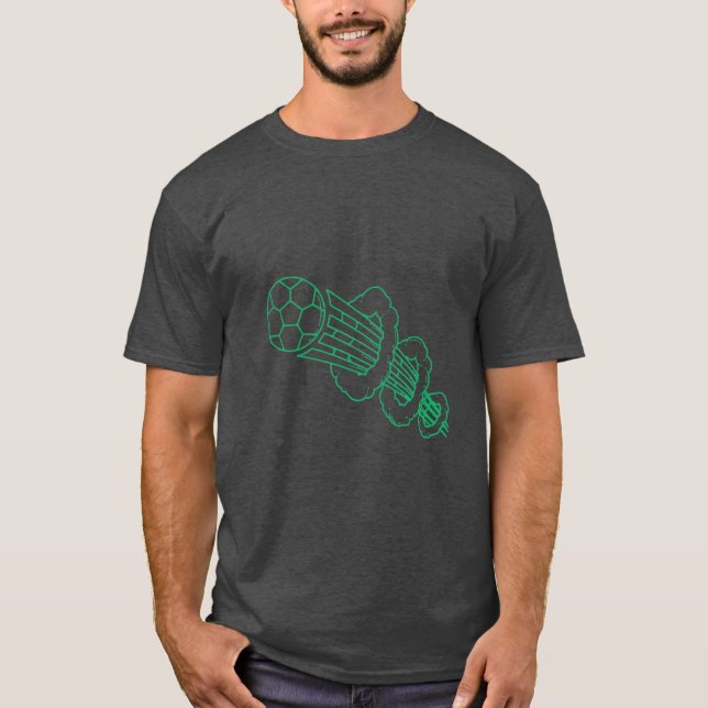 Speed Shot: The Power Kick Art T-Shirt  (Front)