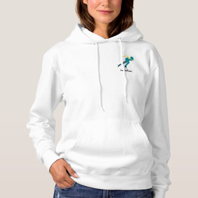 Speed Skating Hoodie (Front)