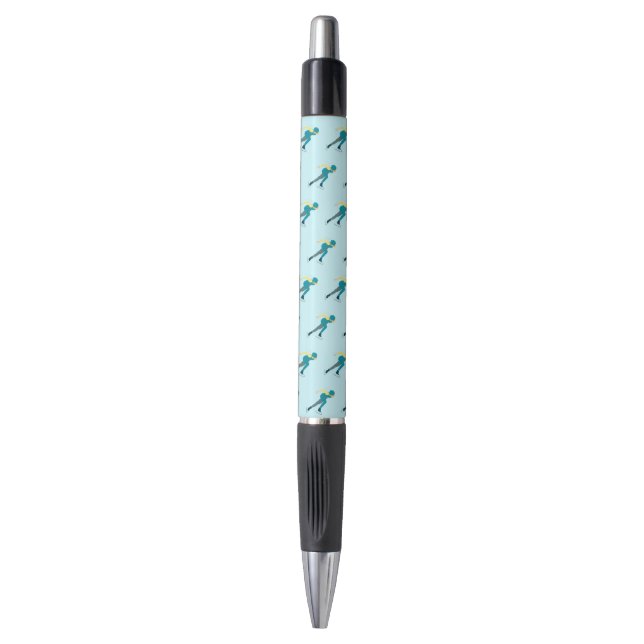 Speed Skating Pen (Front Vertical)