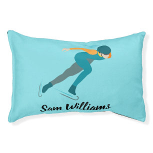 Speed Skating Pet Bed